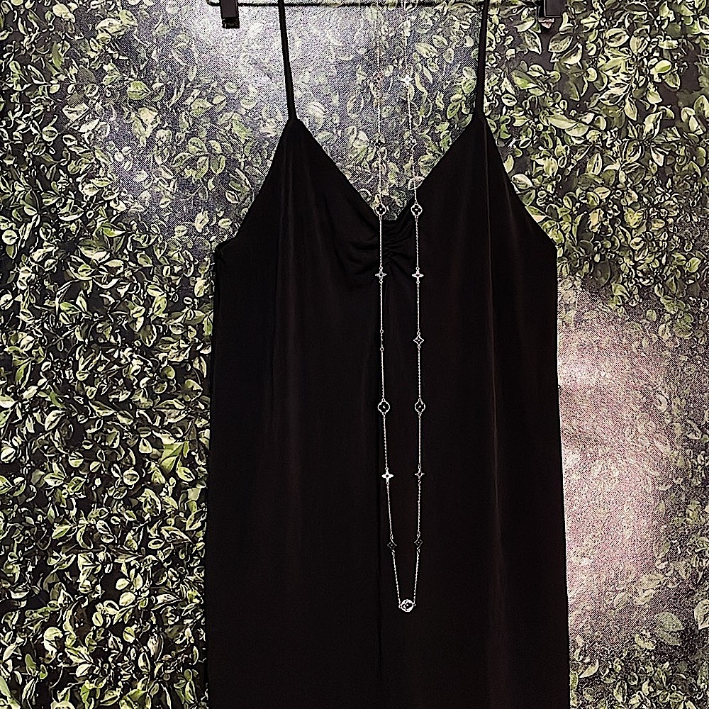 Bershka Black Sexy Sheath Midi Dress Spaghetti Strap Looks Amazing On - Picture 4 of 15